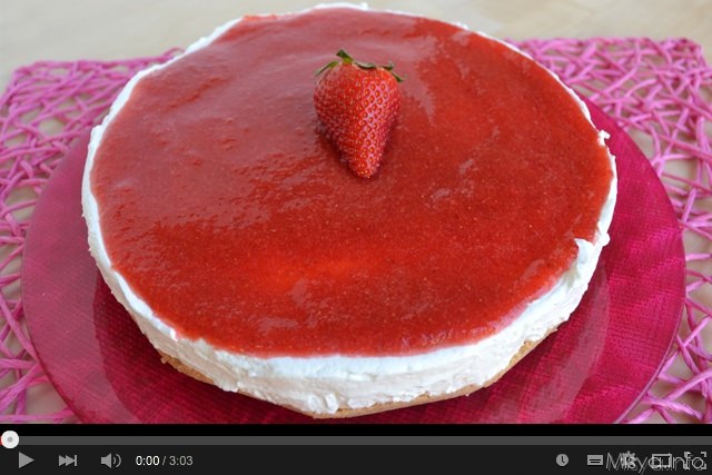 Video ricetta torta fredda allo yogurt
