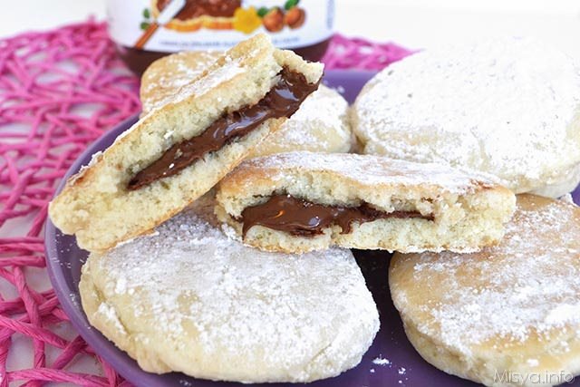 Focaccine-alla-nutella-in-padella