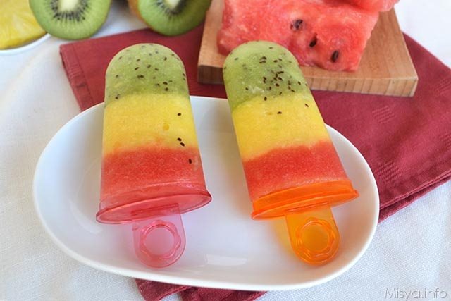Ghiaccioli alla frutta