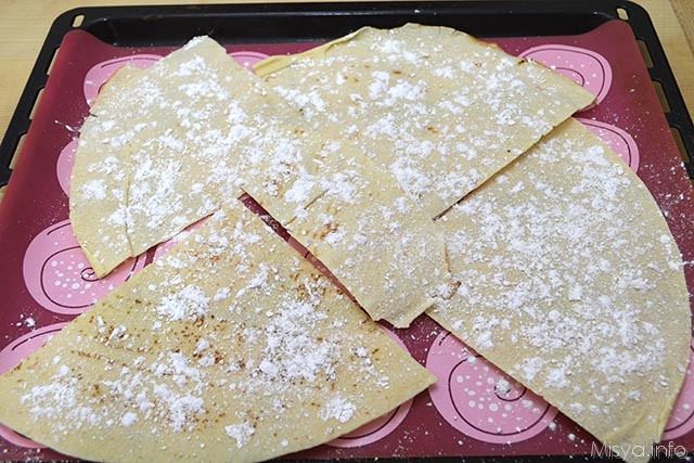 Millefoglie dolce di pane carasau 1