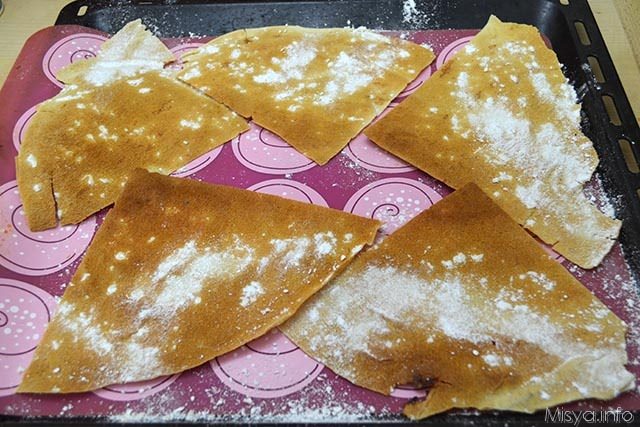Millefoglie dolce di pane carasau 2