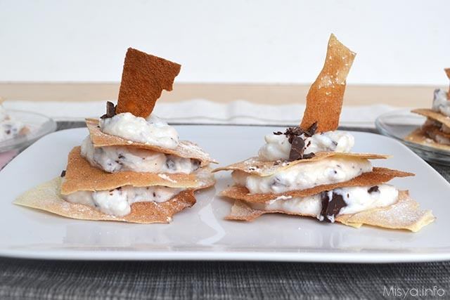 Millefoglie dolce - pane carasau