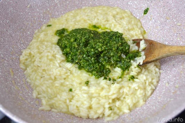 Risotto al basilico 10