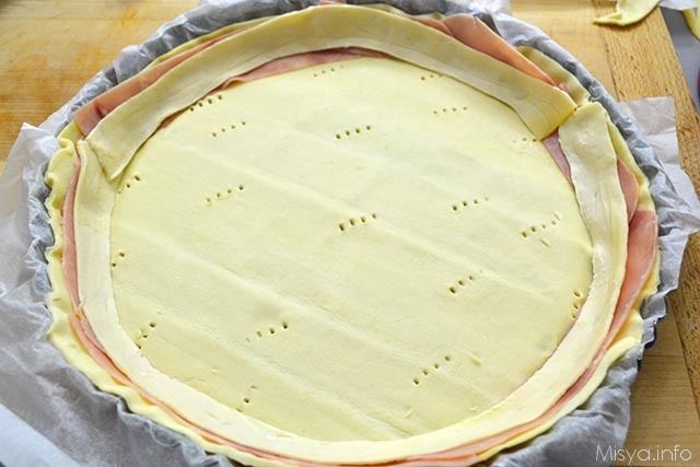 Torta salata a spirale 6