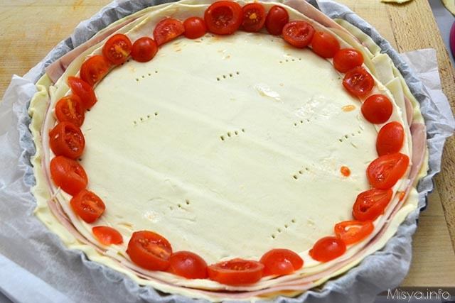 Torta salata a spirale 7