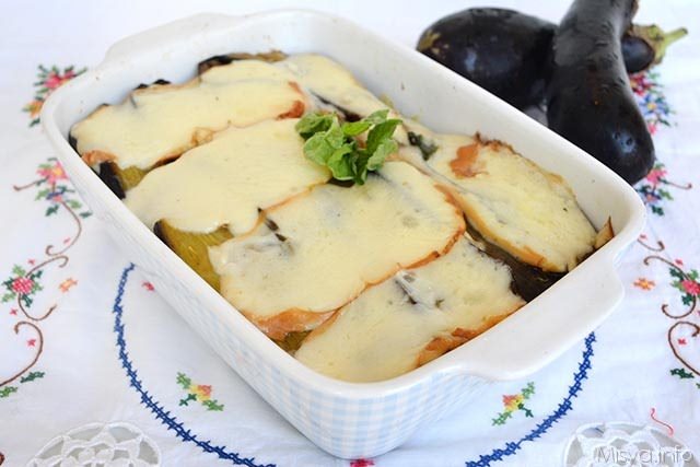 Tortino di melanzane e patate