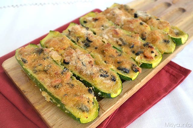 Zucchine ripiene di tonno