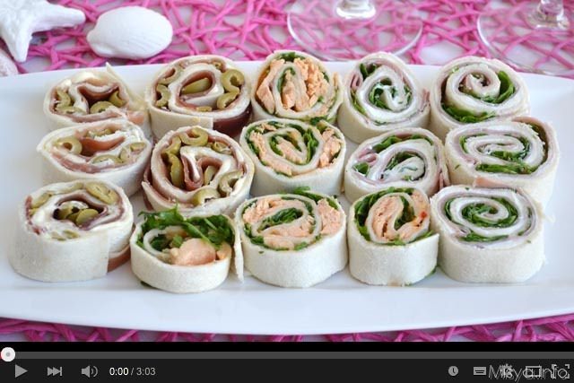 Video ricetta girelle fredde farcite
