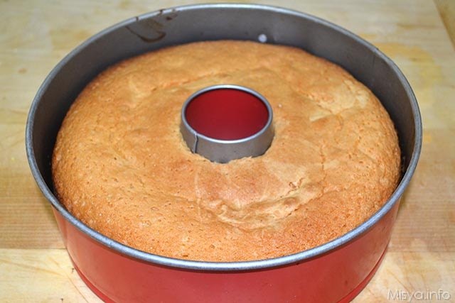 Infornare il ciambellone