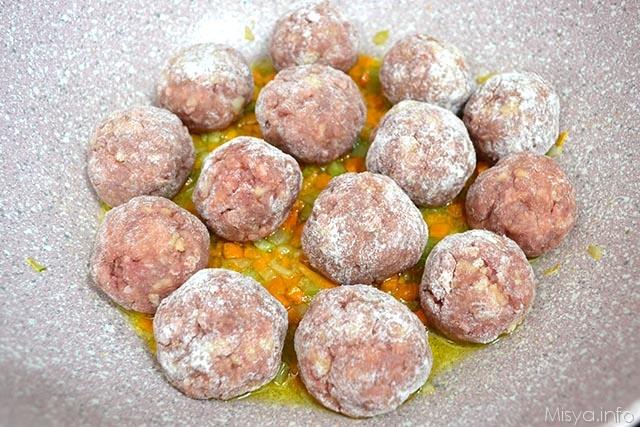 8 far cuocere polpette