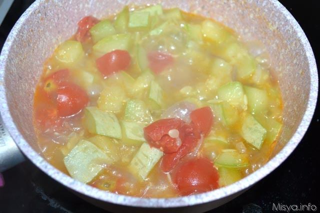 9 cuocere zucchine