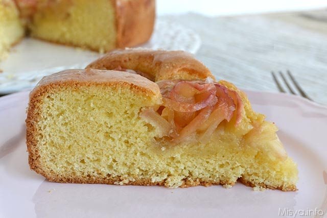 Torta rose di mele