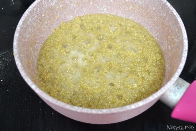 2 cuocere quinoa