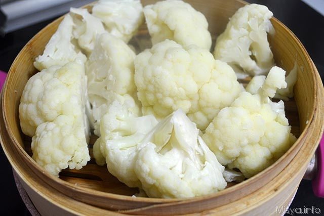 3 cuocere cavolo a vapore