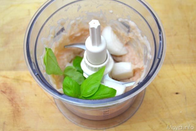 5 fagioli nel mixer