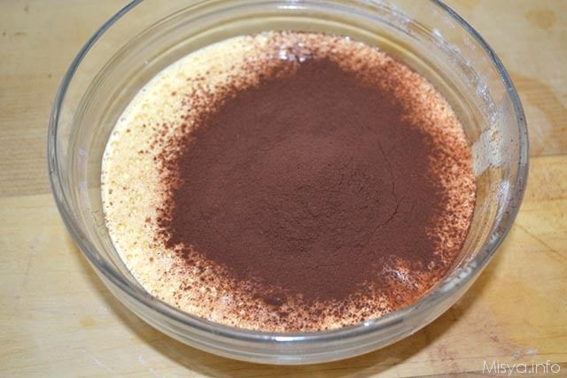 6 aggiungere cacao