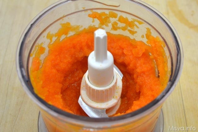 9 zucca nel mixer