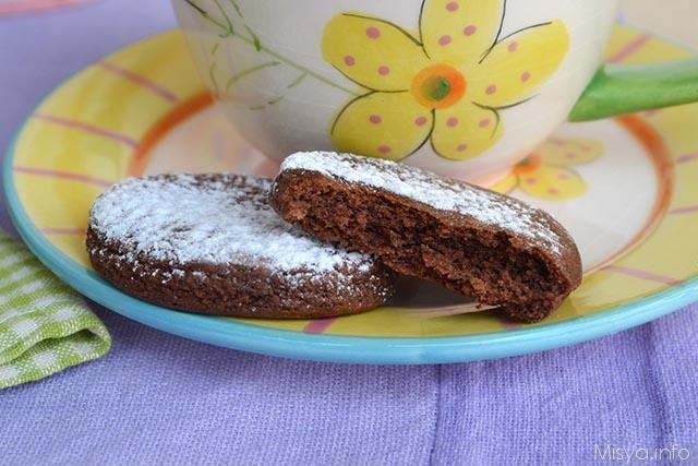 Biscotti in padella cacao
