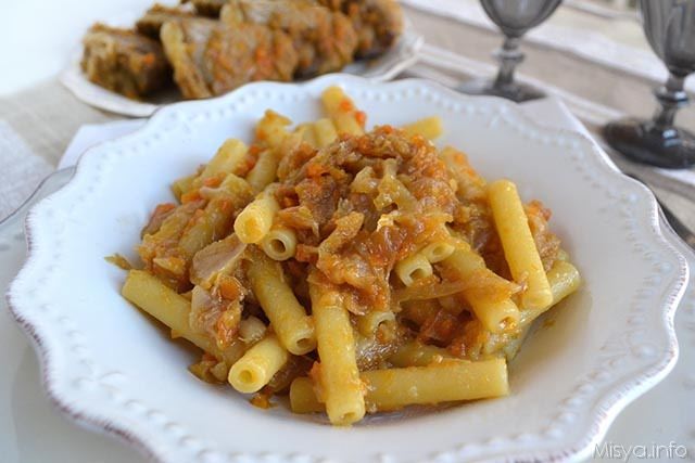 Pasta alla genovese
