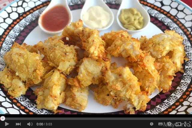 Video ricetta pepite di pollo croccanti