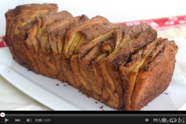 Video ricetta brioche fisarmonica alla cannella