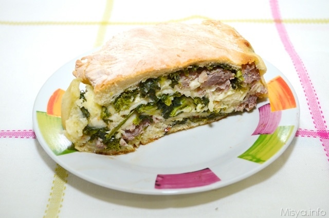 Cornettone salsicce e friarielli bimby