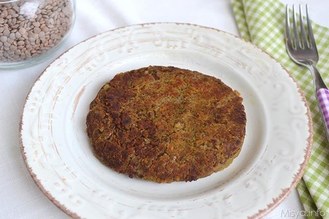 Hamburger di lenticchie