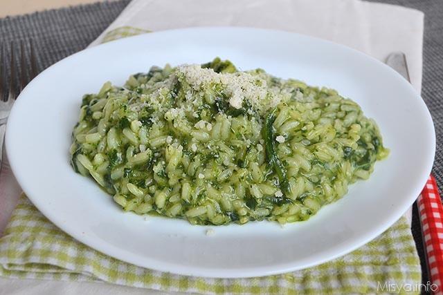 Risotto agli spinaci