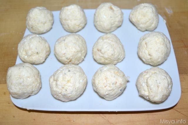 4 formare palline