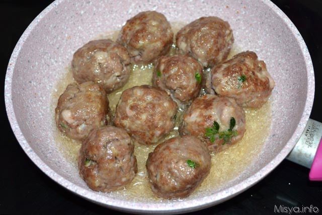 8 polpette in padella