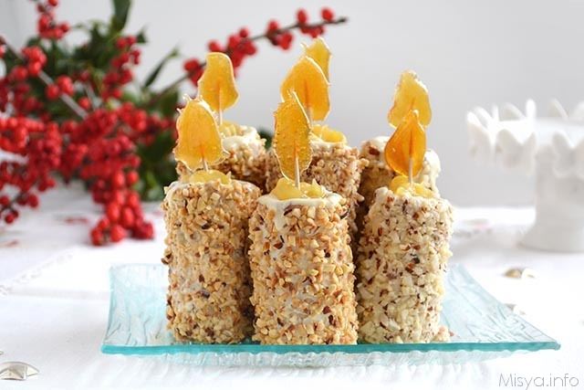 Candele dolci di Natale