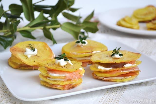 Antipasti con salmone