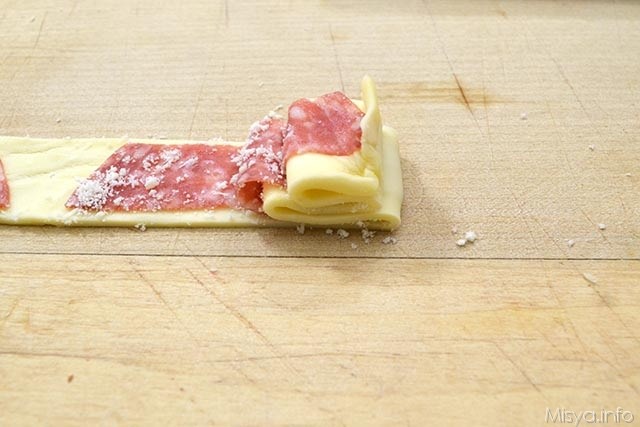 5 ripiegare sfoglia