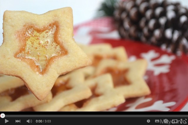 Video ricetta biscotti di vetro