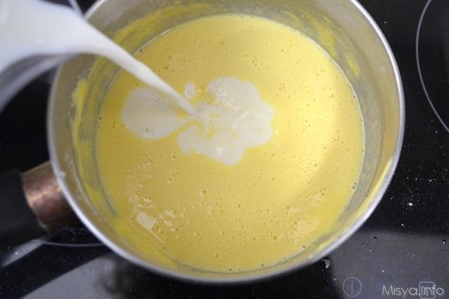 12 aggiungere latte