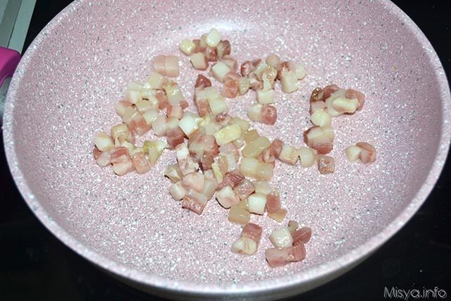 3 pancetta a dadini