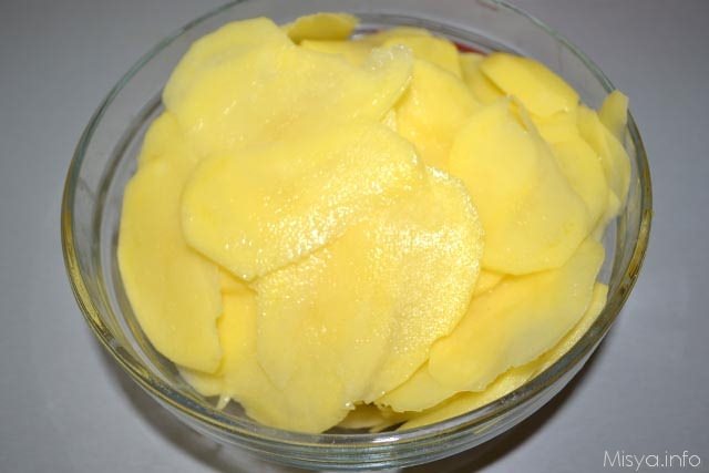 3 patate a fettine
