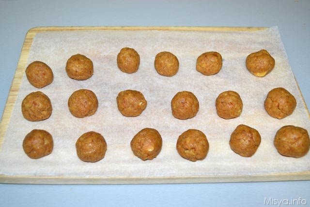 4 formare palline