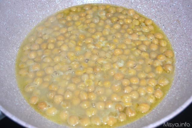 5 cuocere ceci