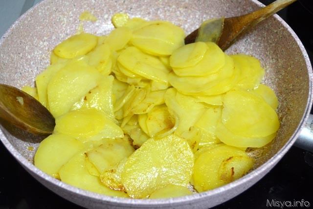 5 patate in padella