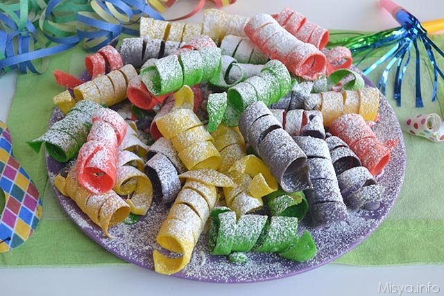 Stelle filanti dolci