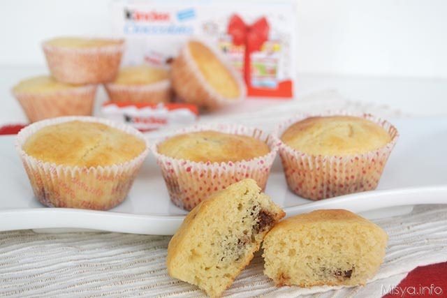 Muffin al cioccolato Kinder
