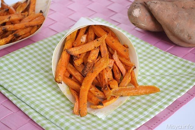 Stick di patate dolci