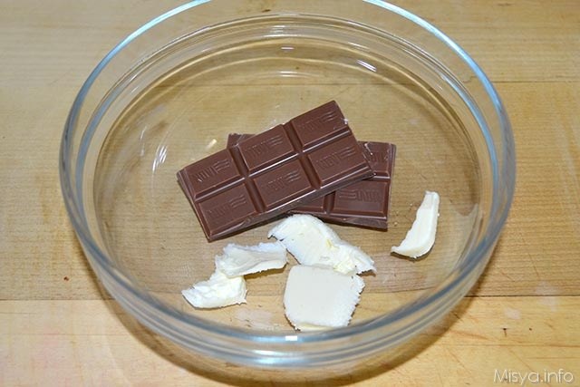 1 burro e cioccolato