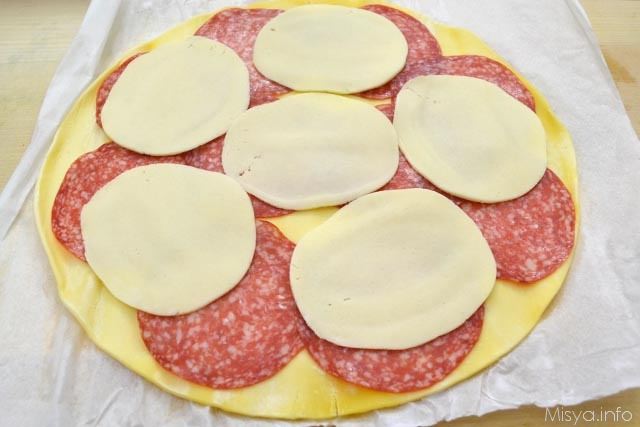 3 fette di formaggio