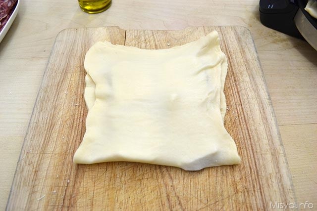 4 chiudere impasto