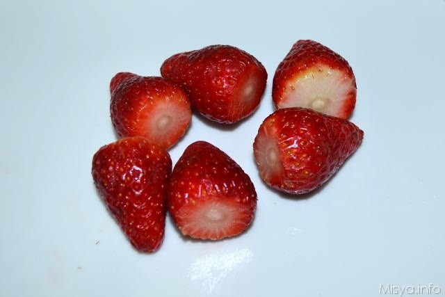 5 pulire fragole