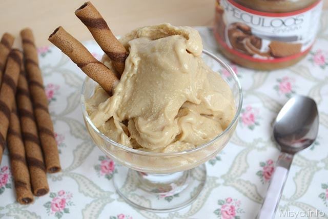 Gelato alla crema speculoos