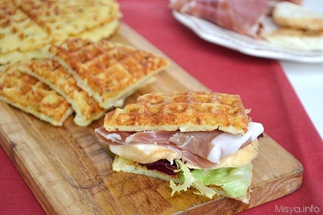Waffle di patate