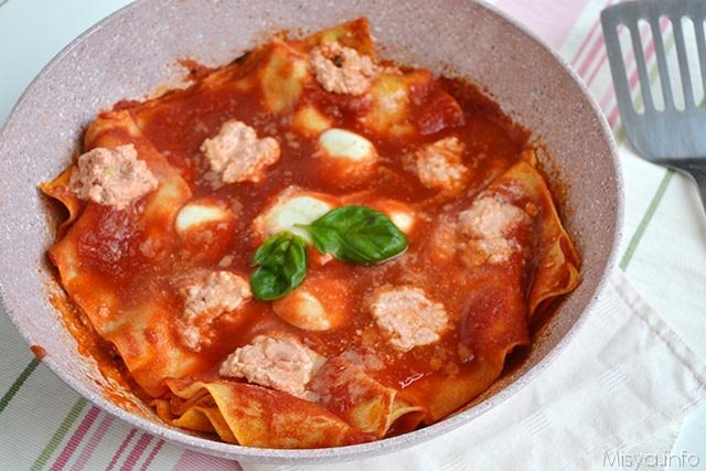 Lasagne in padella
